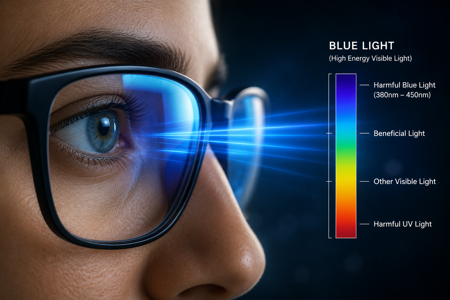 Blue light explanation