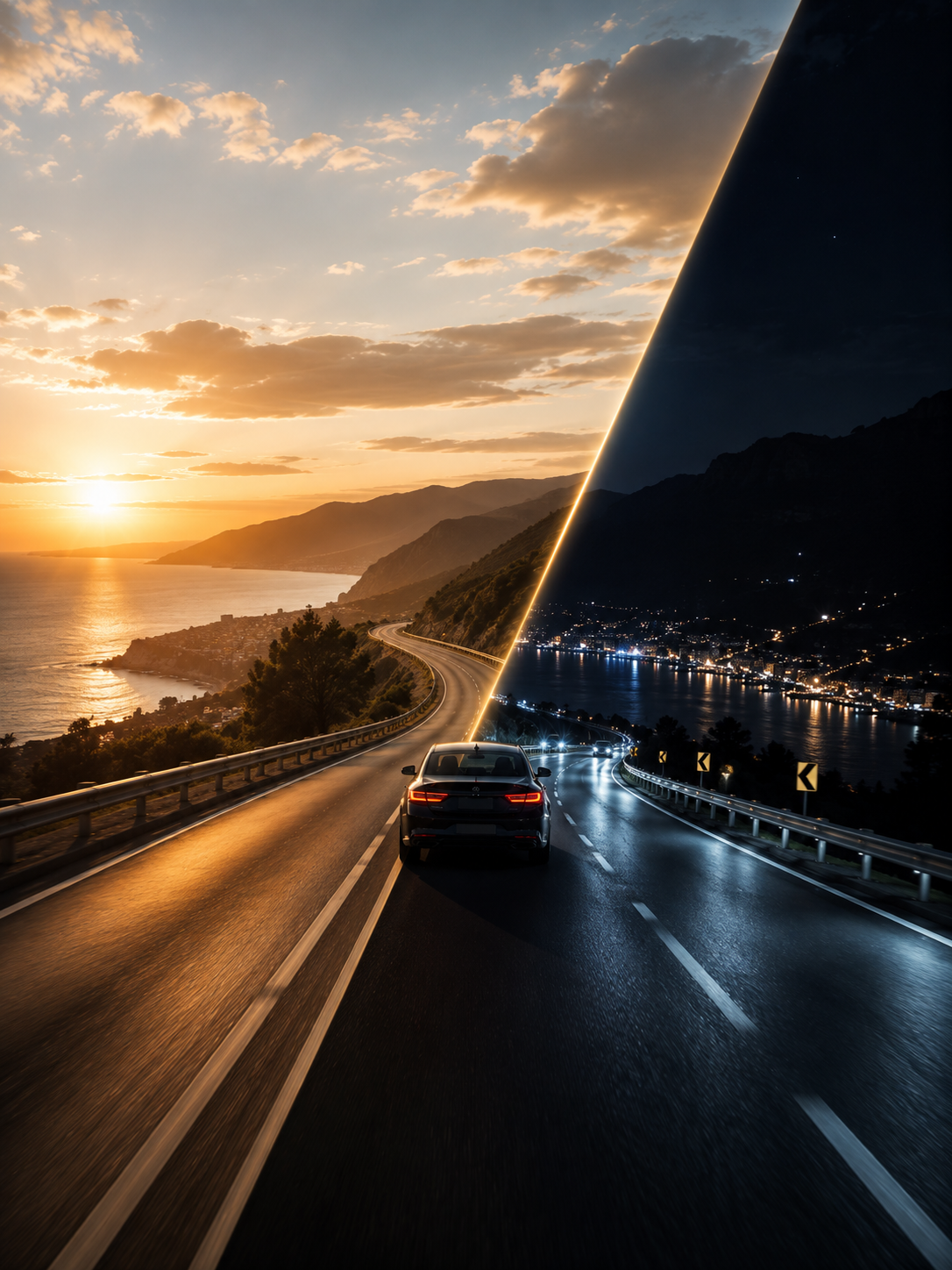 Drive-X day to night driving