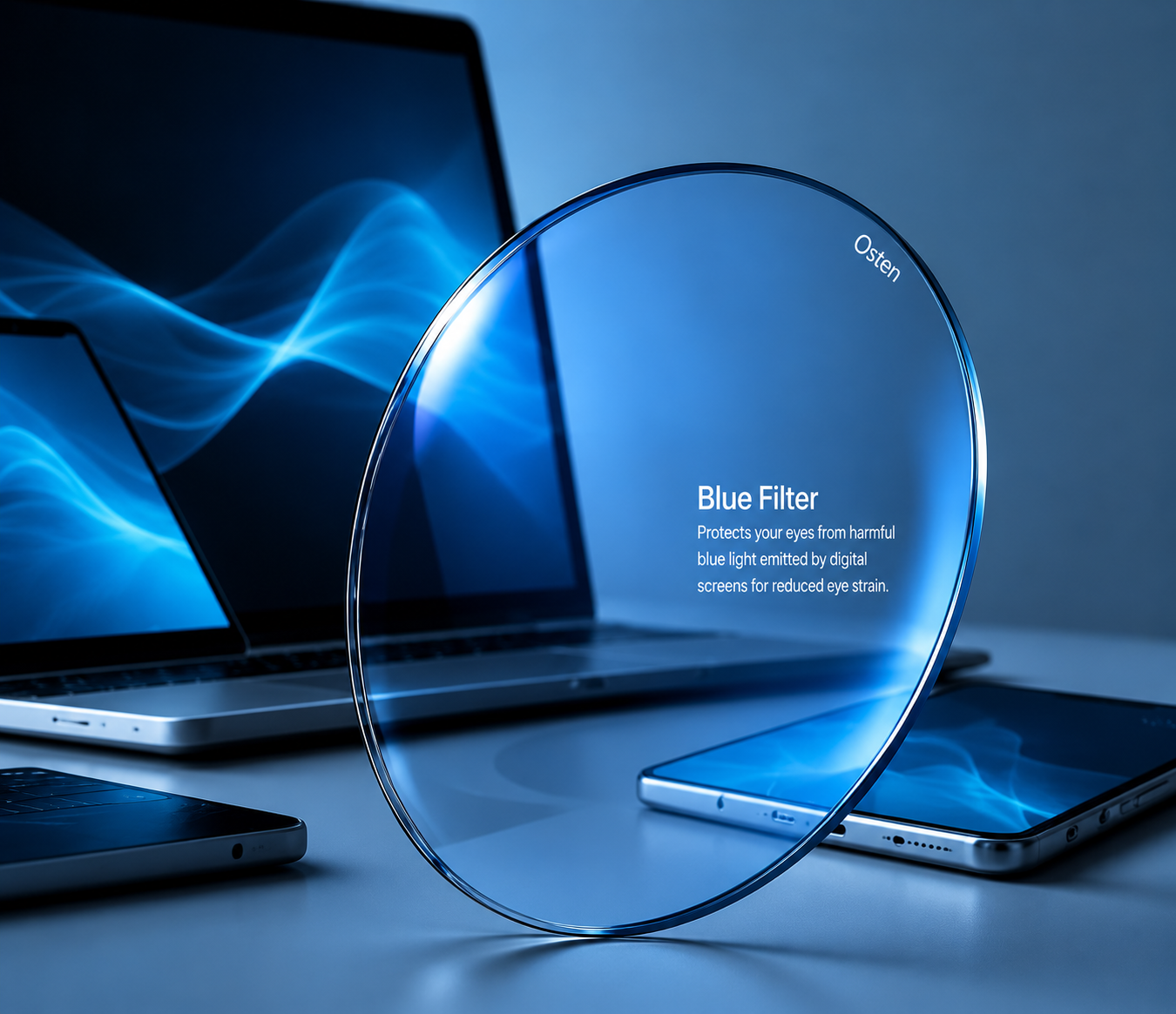 Osten Blue Filter Lens