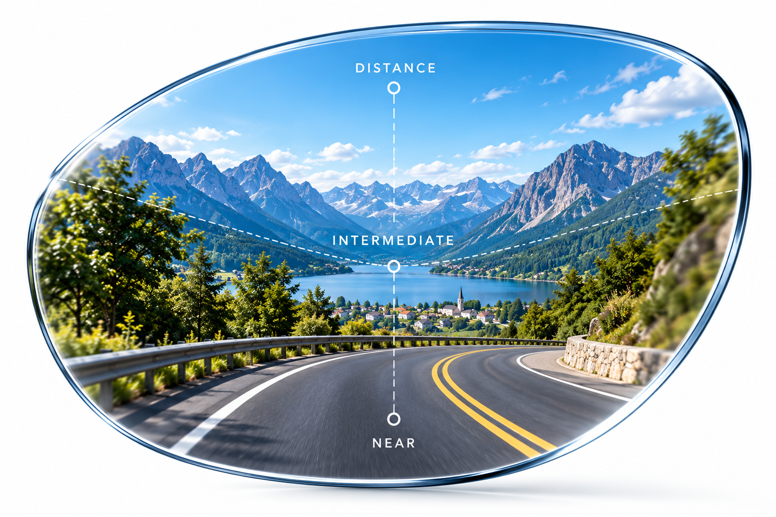Balanced Vision From Far to Near