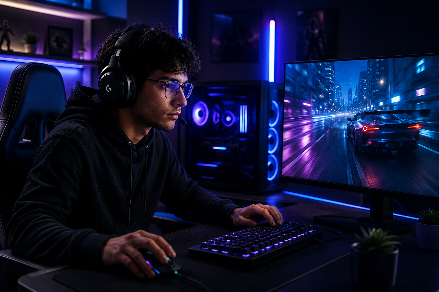 OSTEN Blue Cut Gaming